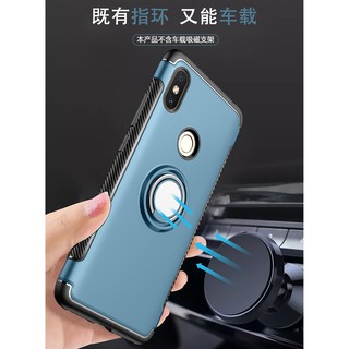 Phone Case For Xiaomi Mi Max 3 Luxury Car Holder Magnetic Metal Ring Holder