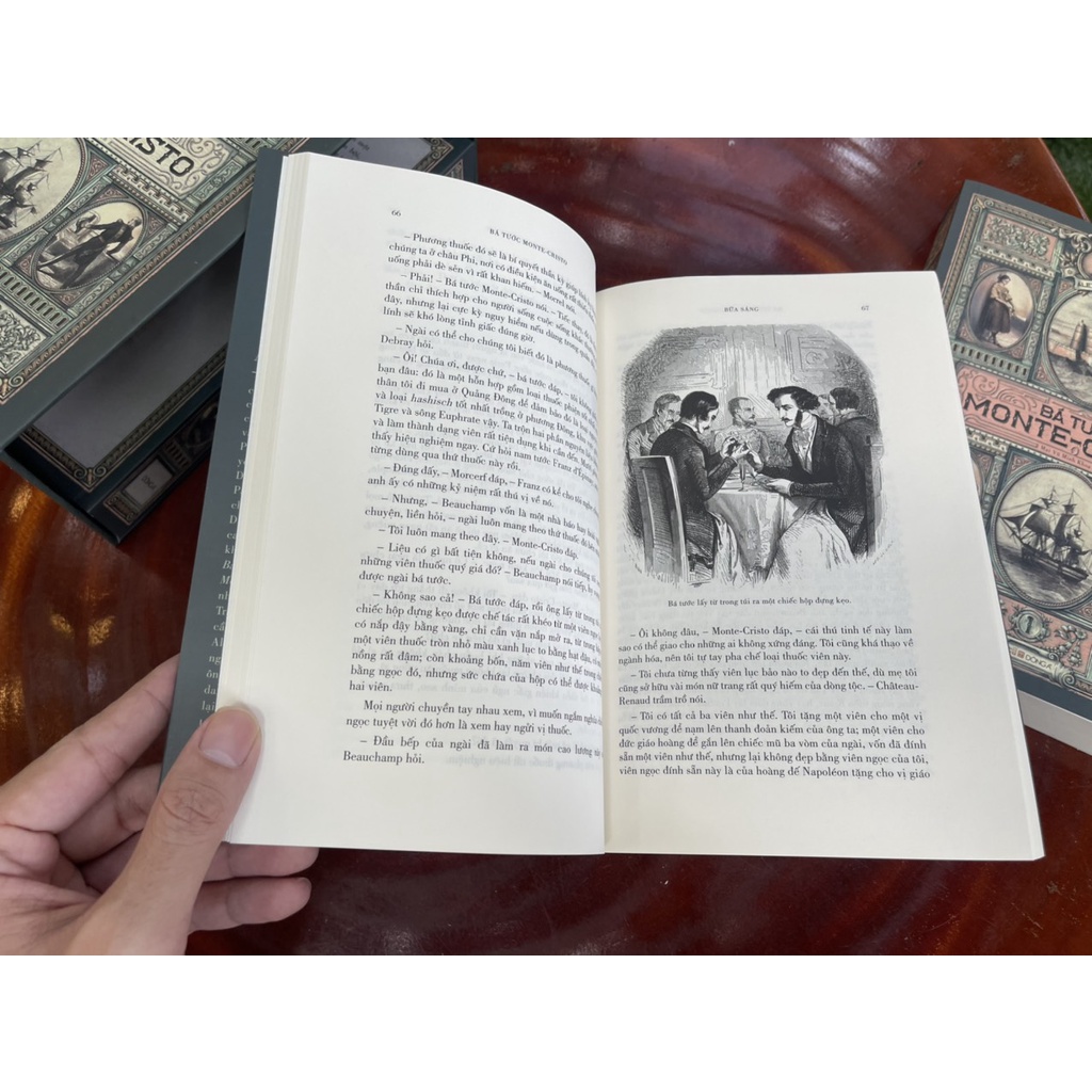 Sách - [Boxset trọn bộ 3 tập bìa mềm] Bá tước MONTE-CRISTO – Alexandre Dumas – Đông A