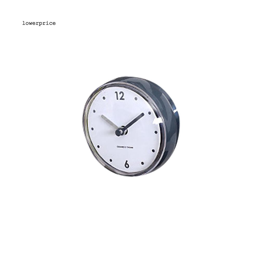 Đồng Hồ Treo Tường Trang Trí Chống Nước Có Cốc Hút