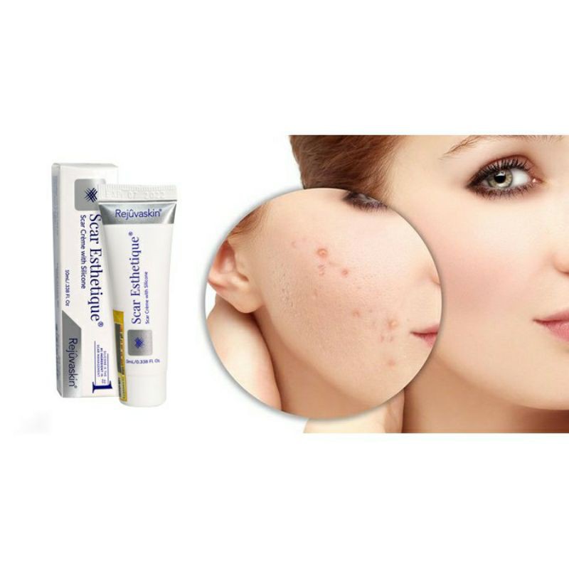 Kem Sẹo Thâm, Sẹo Rỗ, Sẹo Lõm, kem xóa sẹo Scar Esthetique 10ml của Mỹ