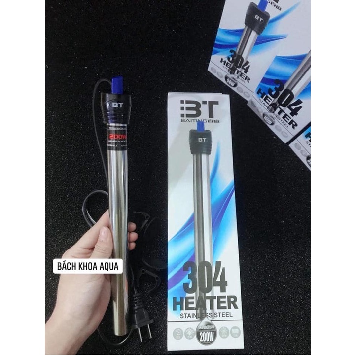 Sưởi Cao Cấp Inox BT Heater 25w-50w-100w-200w-300w-500w