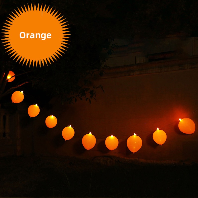 Đèn Led Tròn Gắn Bong Bóng Trang Trí Tiệc