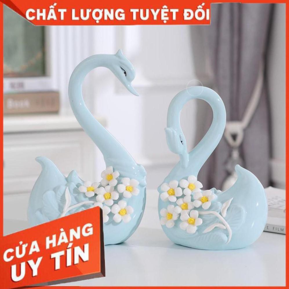 Giá hủy diệt -  Thiên nga gốm sứ decor