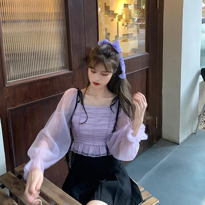 Áo Nữ Tay Dài Trễ Vai Thời Trang Quyến Rũ