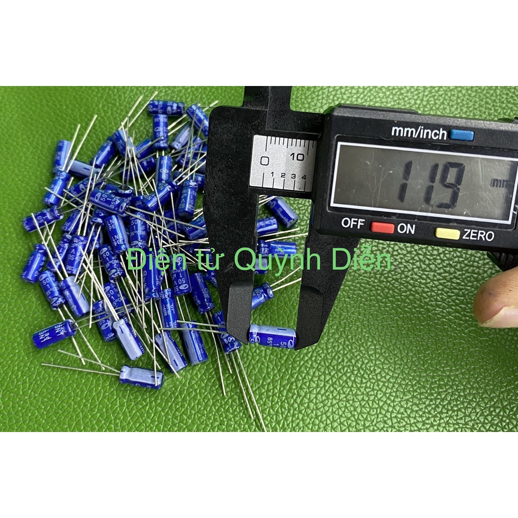 Tụ 1uF 50V Combo 100 Con - linh kiện điện tử QUỲNH DIỄN
