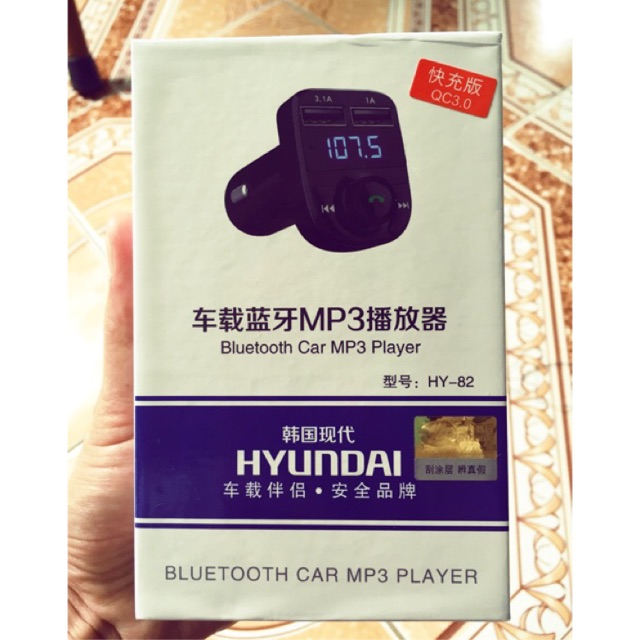 Tẩu Sạc Pro 5in1 trên oto, nghe nhạc bluetooth, usb, thẻ nhớ cao cấp HY-82