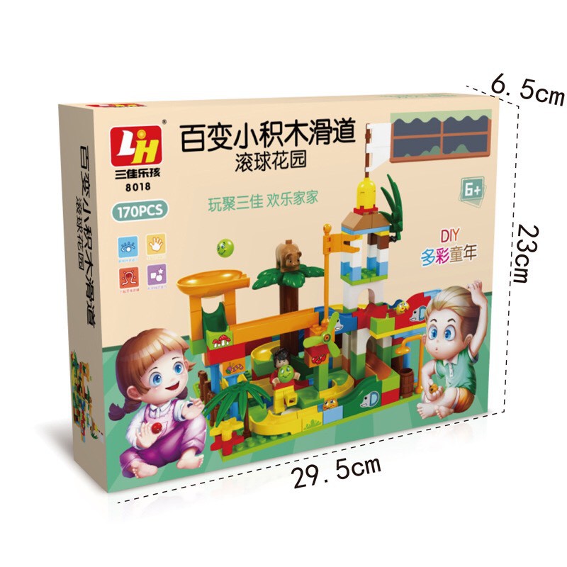 Bộ Đồ Chơi Xếp Hình 168 - 206 Chi Tiết