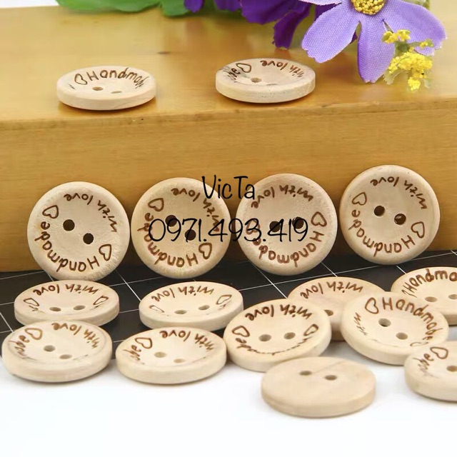 Cúc Gỗ HandMade