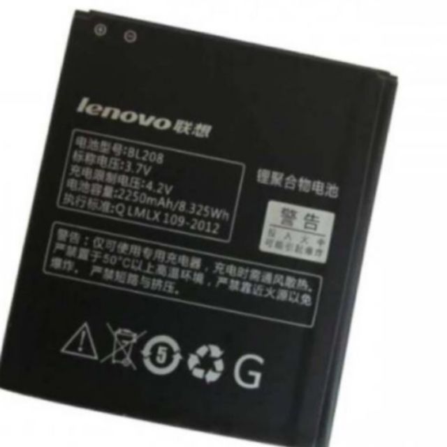 Pin xịn cho máy Lenovo BL 208 bảo hành 6 tháng