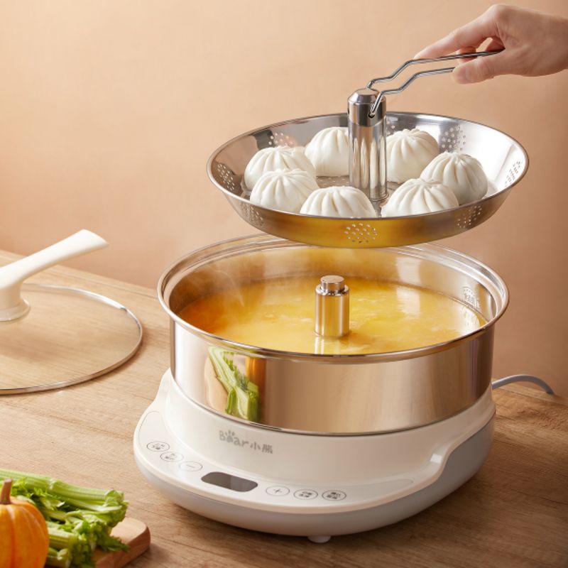 NỒI LẨU THANG MÁY 5L >> CHÍNH HÃNG BEAR
