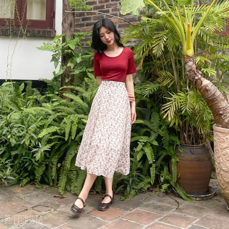 Áo Thun Cổ Tròn Evin Top