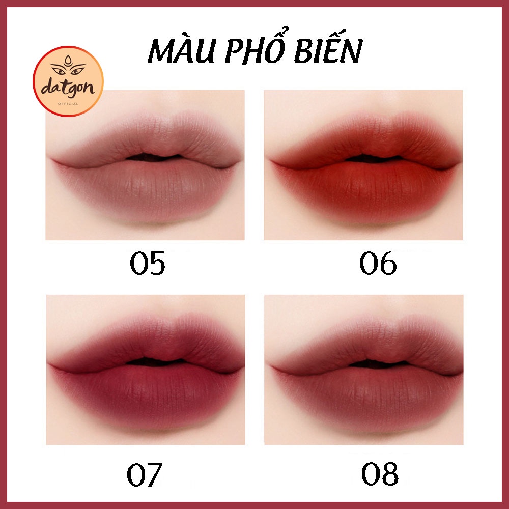 Son kem lì nội địa Reverie, son môi lì bùn nhung Matte Lip Mud chống thấm nước dính cốc