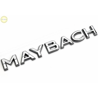 Chữ 3D nổi MAYBACH dán trang trí ô tô