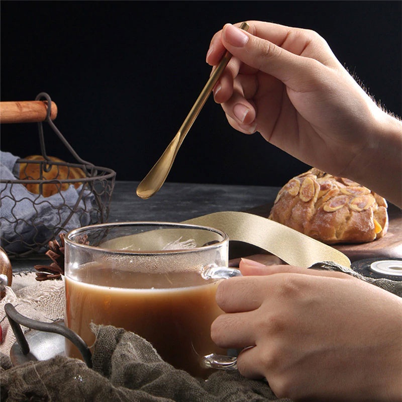 Muỗng cà phê bằng thép không gỉ nhiều màu sắc