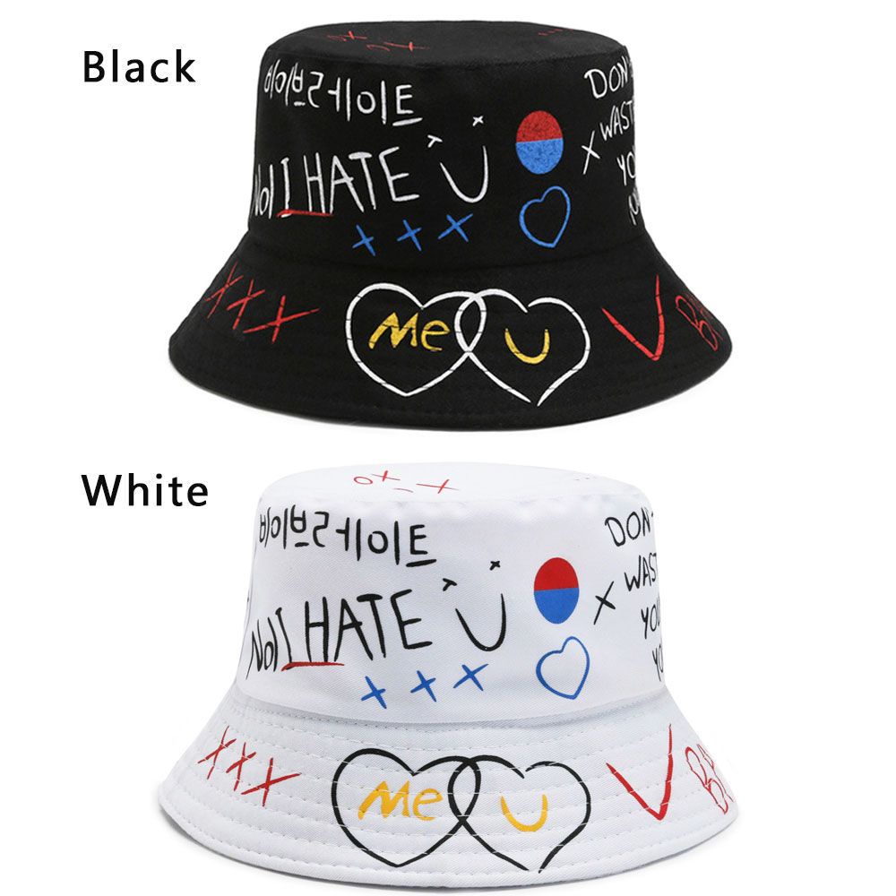 Nón Bucket In Họa Tiết Graffiti Hợp Thời Trang Cho Nam Và Nữ