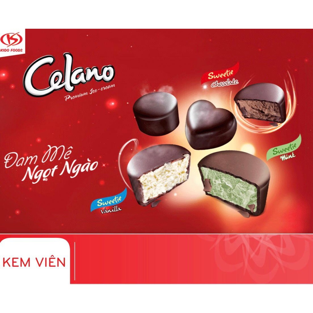 [GIAO HỎA TỐC] Kem viên Celano 45g