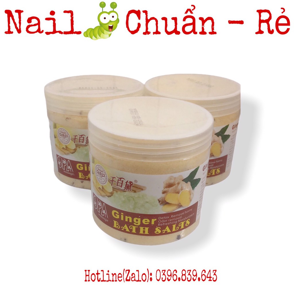 MUỐI NGẤM CHÂN THẢO DƯỢC LÀM NAIL - THƯ GIÃN