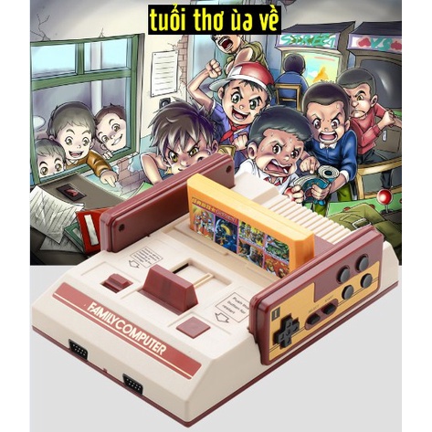 Máy game 4 nút cổng HDMI - FC COMPACT tích hợp 188 game