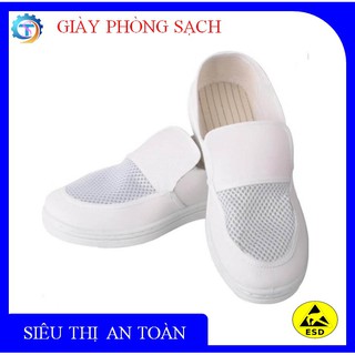 Giày bảo hộ lao động, giày phòng sạch chống tĩnh điện (ESD) chất lượng cao cấp