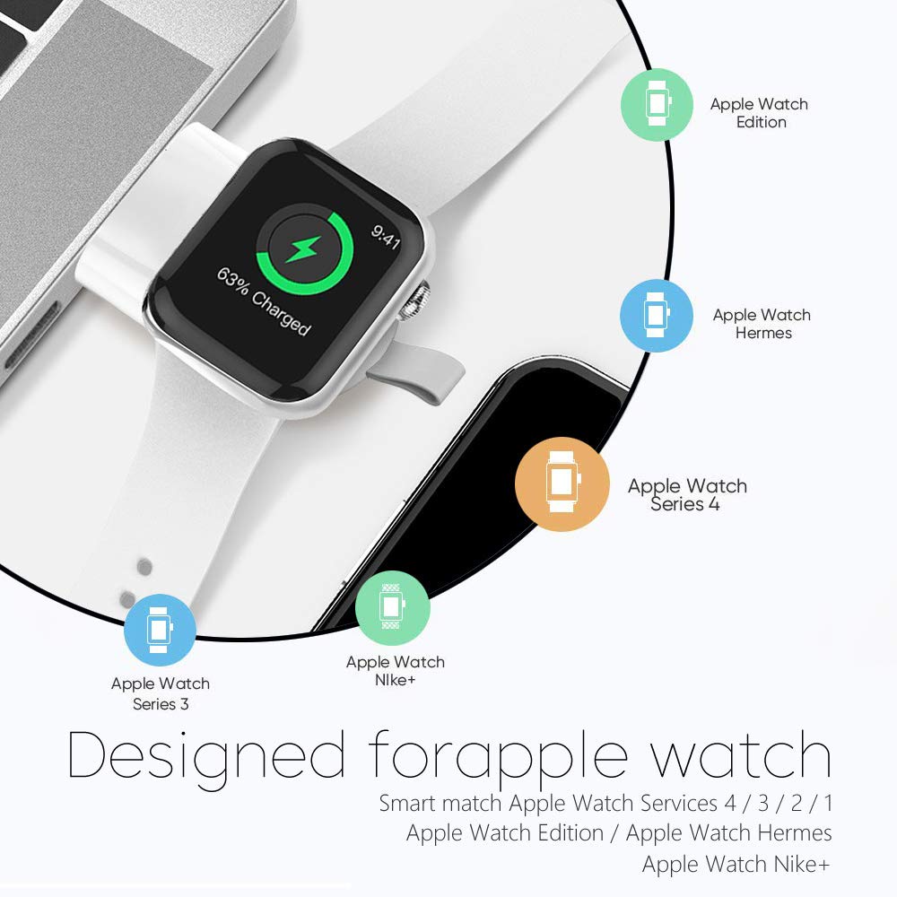 Đế Sạc Không Dây Cho iwatch 7 45mm 6 5 4 iwatch Series SE 5 4 3 2 1 42MM 44MM