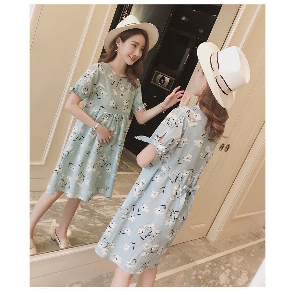 Đầm bầu có chỗ cho bé bú - DB020