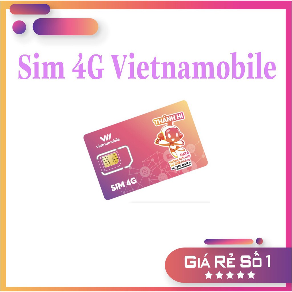 Sim 4G Gói Cước Thánh Hi Vietnamobile