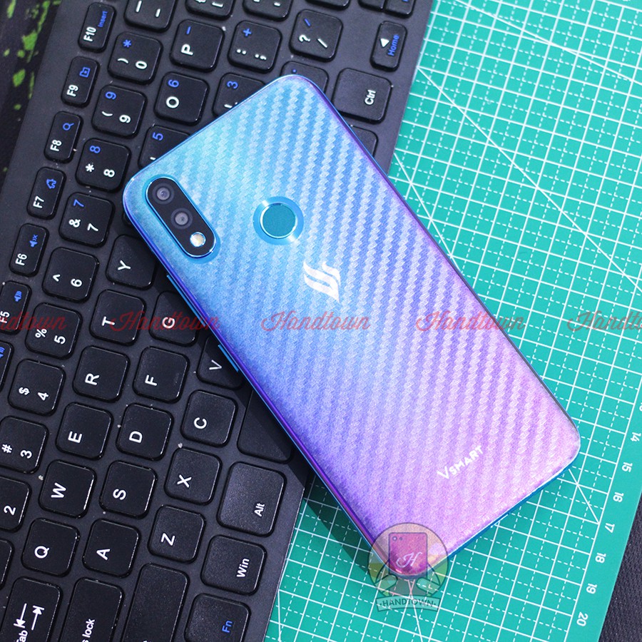 Miếng dán lưng cacbon Vsmart Joy 2 Plus