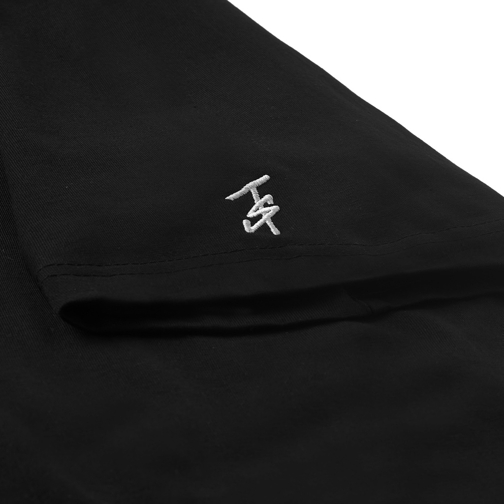 Áo Thun TSUN Logo - Đen - [UNISEX] - In Nổi