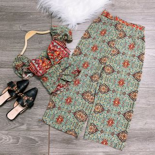 Set bộ lụa thổ cẩm cao cấp có mút ngực