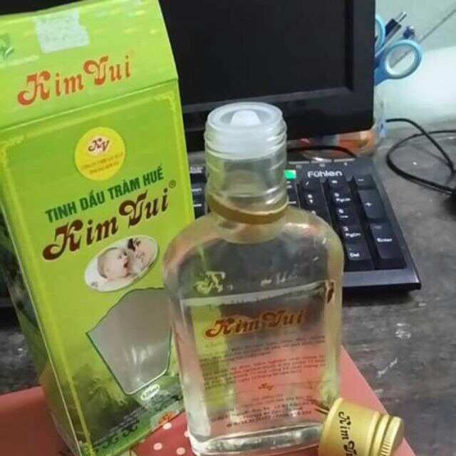 [Sỉ]Tinh dầu tràm Huế Kim Vui chai 80ml