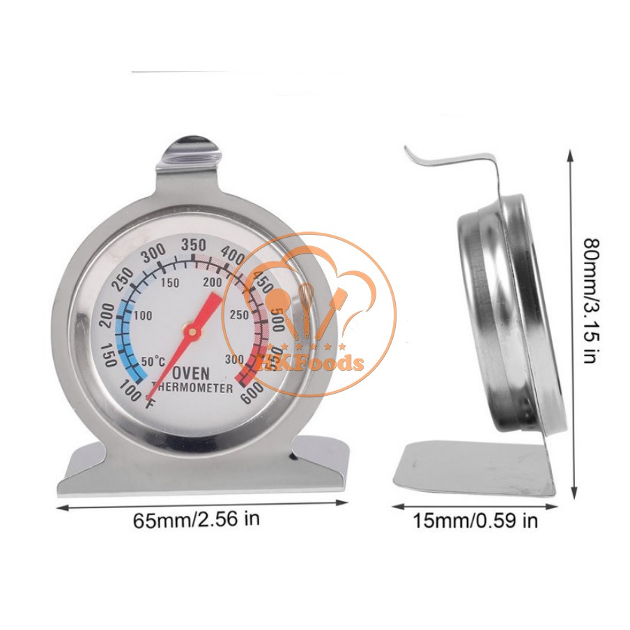 Nhiệt Kế Đo Lò Nướng 50 - 300 độ C (Kiểm tra nhiệt độ lò nướng)