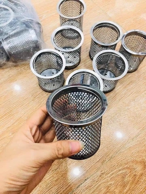 GIỎ LỌC RÁC INOX BỒN RỬA CHÉN TIỆN LỢI