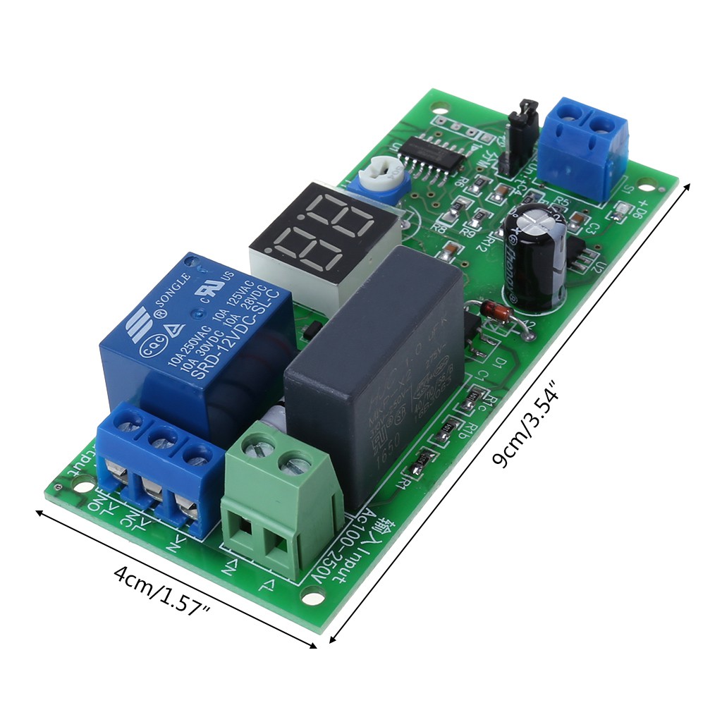 Mô đun công tắc hẹn giờ 0 giây-90 phút AC 220V chuyên dụng