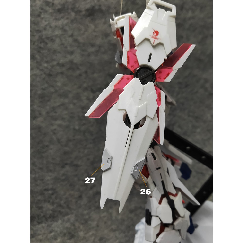 Phụ kiện mod ANUBIS - Chi tiết nhựa mô hình in 3D cho RG 1/144 RX-0 UNICORN GP013