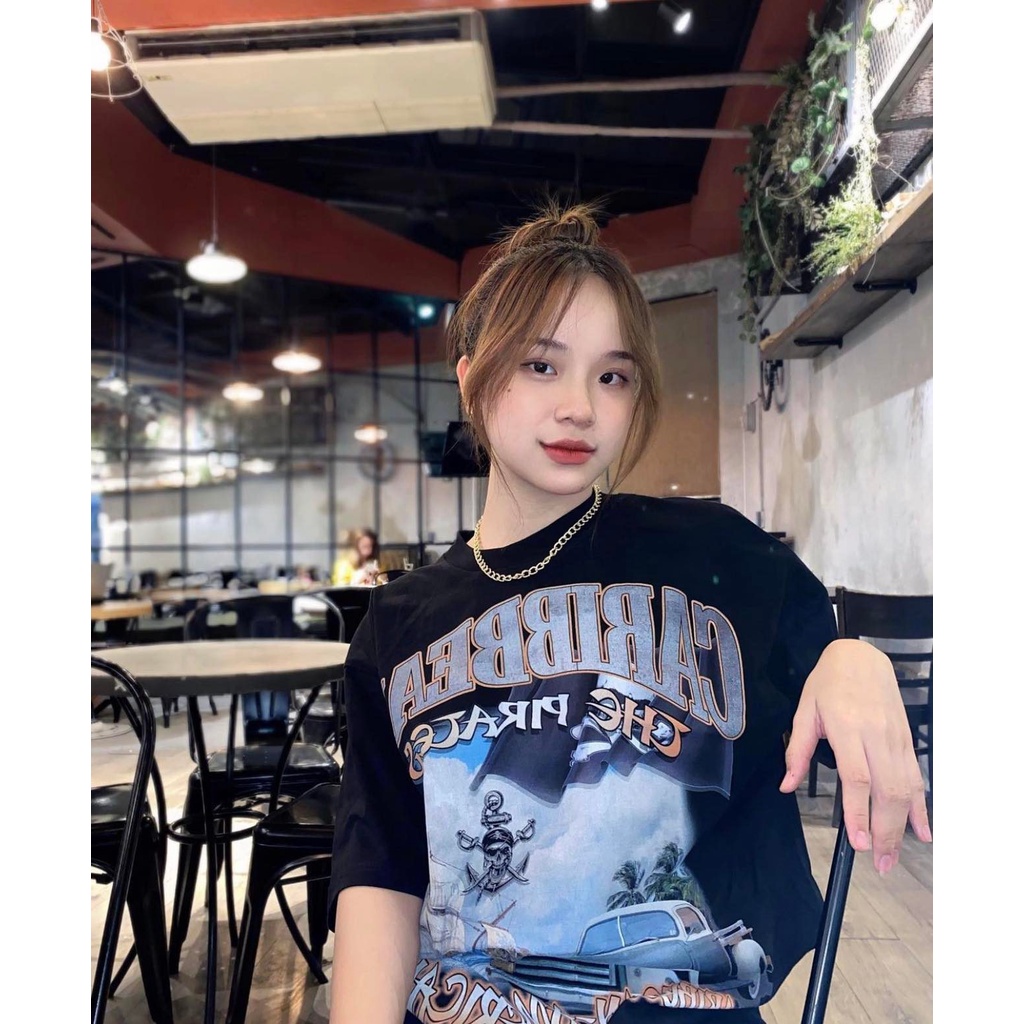 Áo thun unisex Caribbean áo thun cướp biển kun shop
