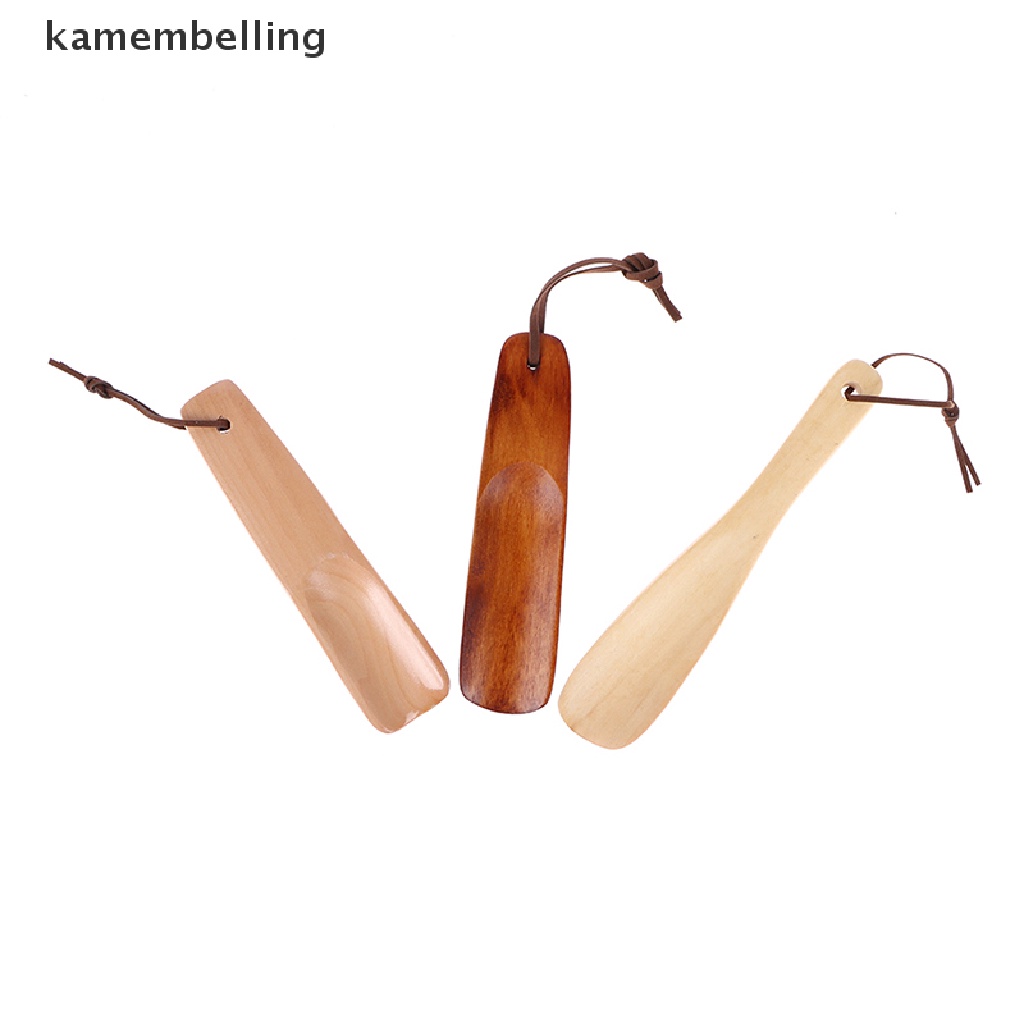 Kamembelling 1 Dụng Cụ Hỗ Trợ Mang Giày Bằng Gỗ Tự Nhiên
