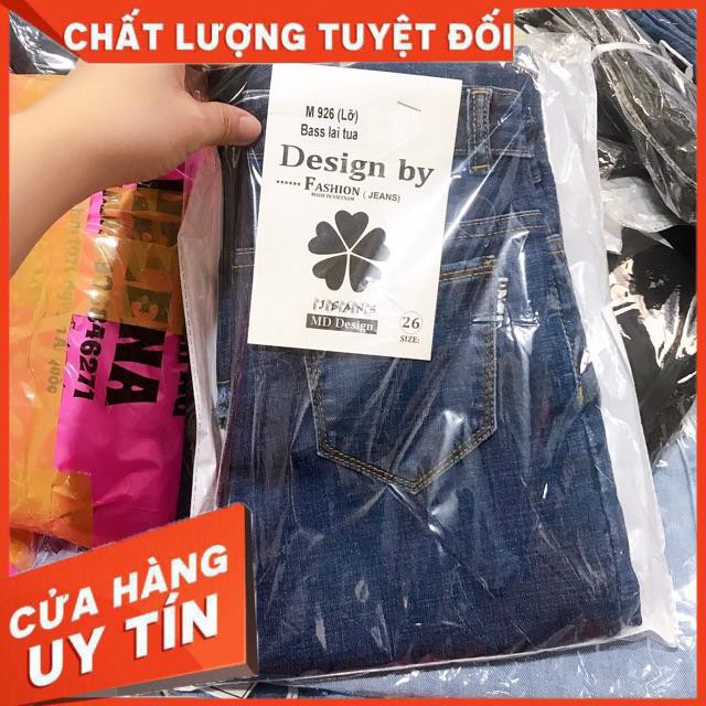 QUẦN JEANS LOE XANH TRƠN LƯNG CAO | BigBuy360 - bigbuy360.vn