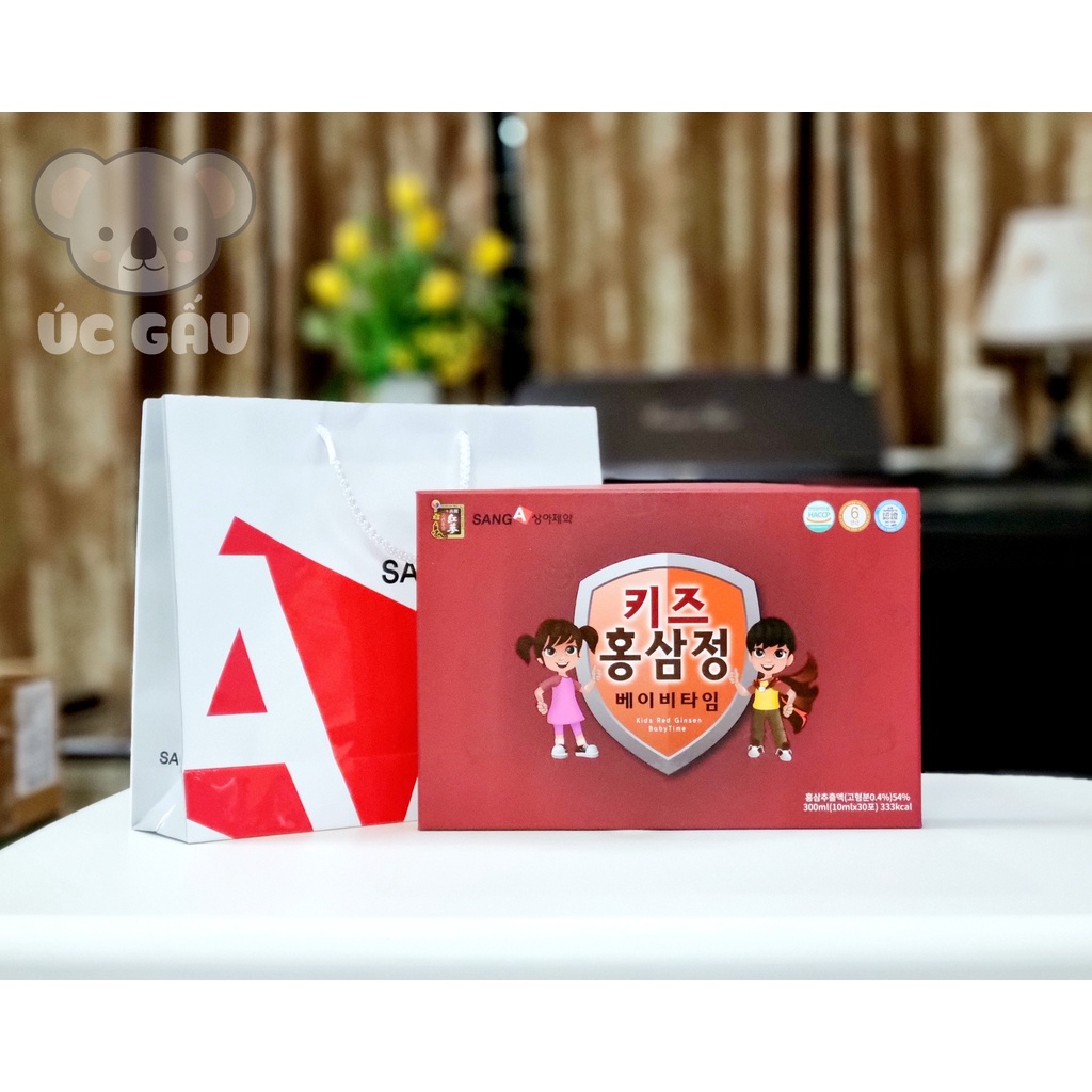 Hồng Sâm Baby SangA Chính Hãng Hàn Quốc, Hộp 30 gói