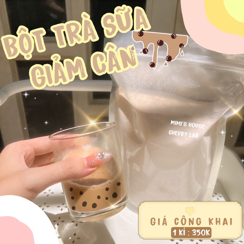 BỘT GIẢM CÂN TRÀ SỮA 1 KÍ