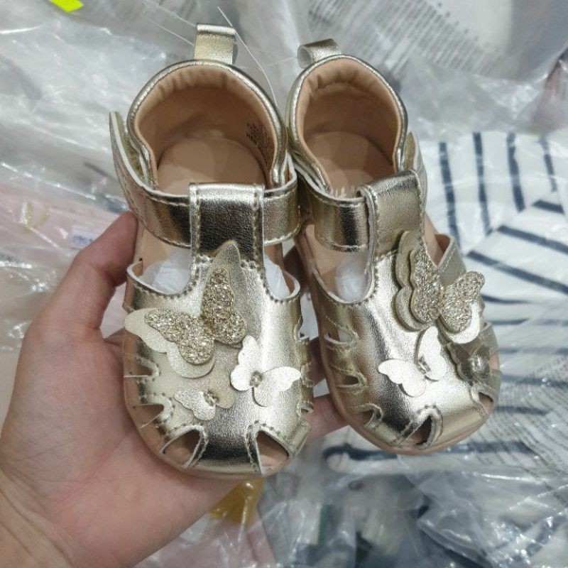 Sandal H&amp;M chuẩn auth US sz18/19 cho bé gái