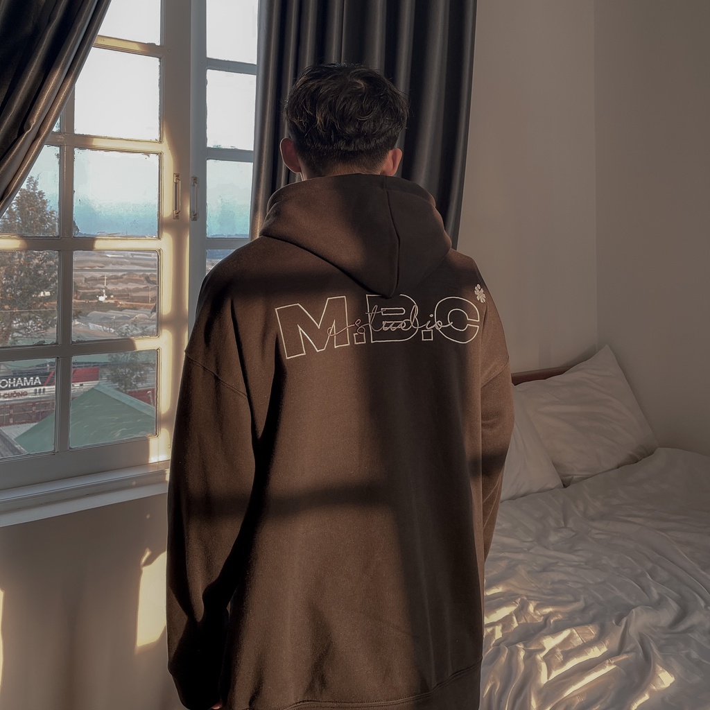 Áo Hoodie Zip MBC "Studio" - Đen