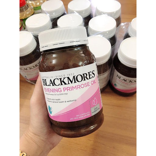 Tinh dầu Hoa anh thảo Blackmores Evening Primrose Oil Úc 🔥𝐍𝐄𝐖🔥 giúp làm đẹp da tóc, cân bằng nội tiết mẫu mới 2021