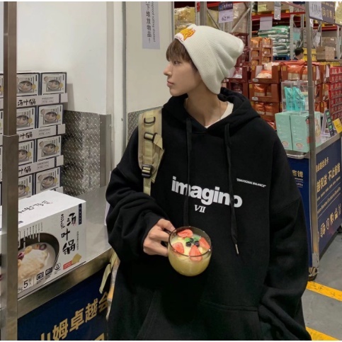 Áo Hoodie Nhung In Họa Tiết Thời Trang Dành Cho Nam Áo hoodie Unisex nữ áo hoodie form rộng áo hoodie unisex form rộng