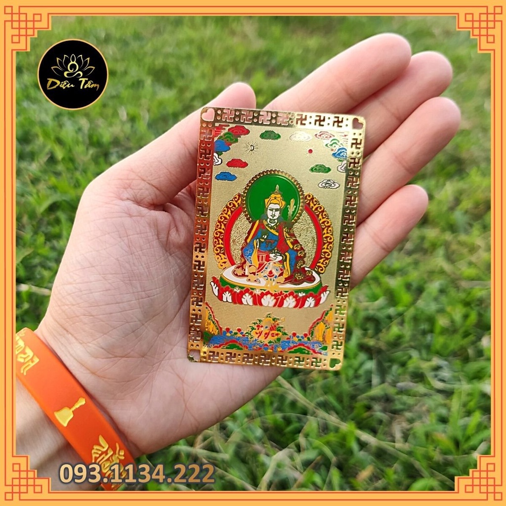 Thẻ bài Thập Tự Tại, Hoàng Thần Tài, Liên Hoa Sinh, Bảo Kiếp Ấn Darani, Tara,Văn ,quan âm tứ thủ, bát bảo cát tường...