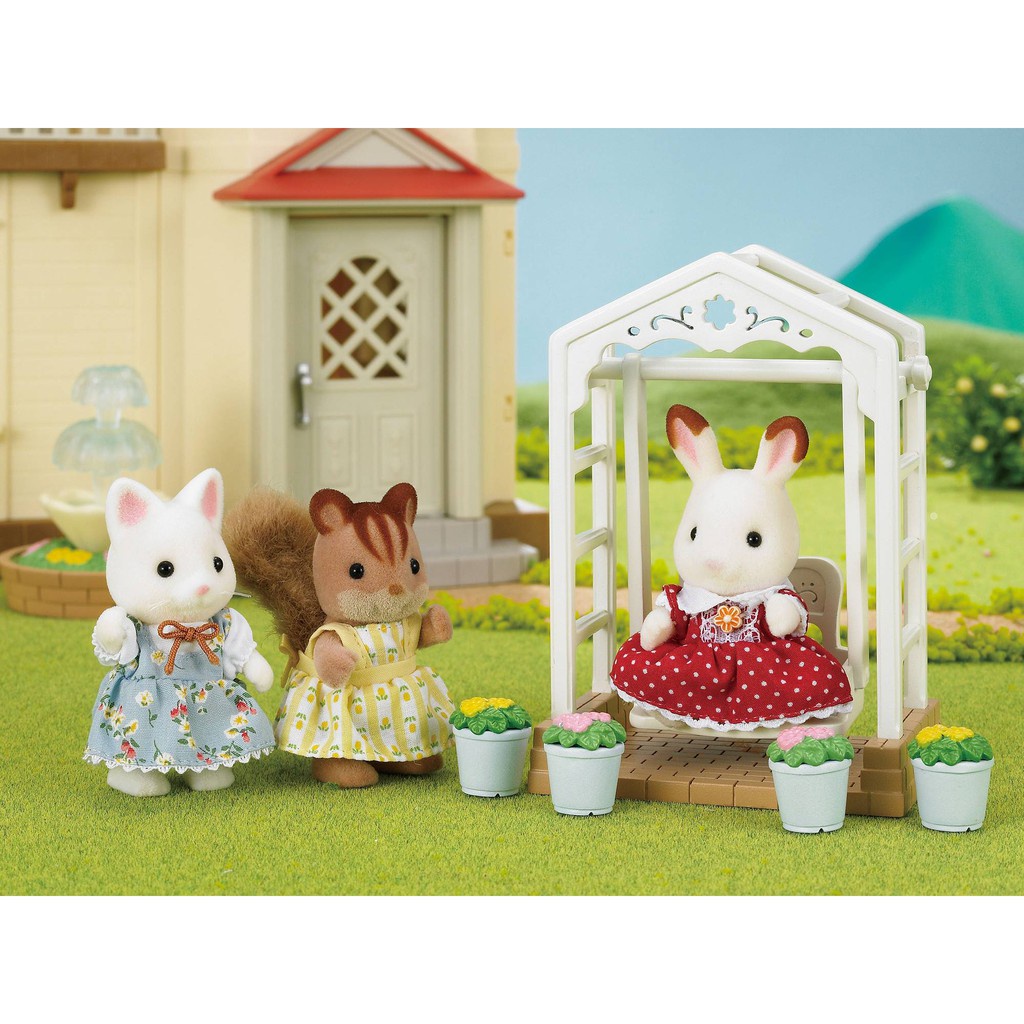 Đồ Chơi Sylvanian Families Xích Đu Trong Vườn Swing Garden