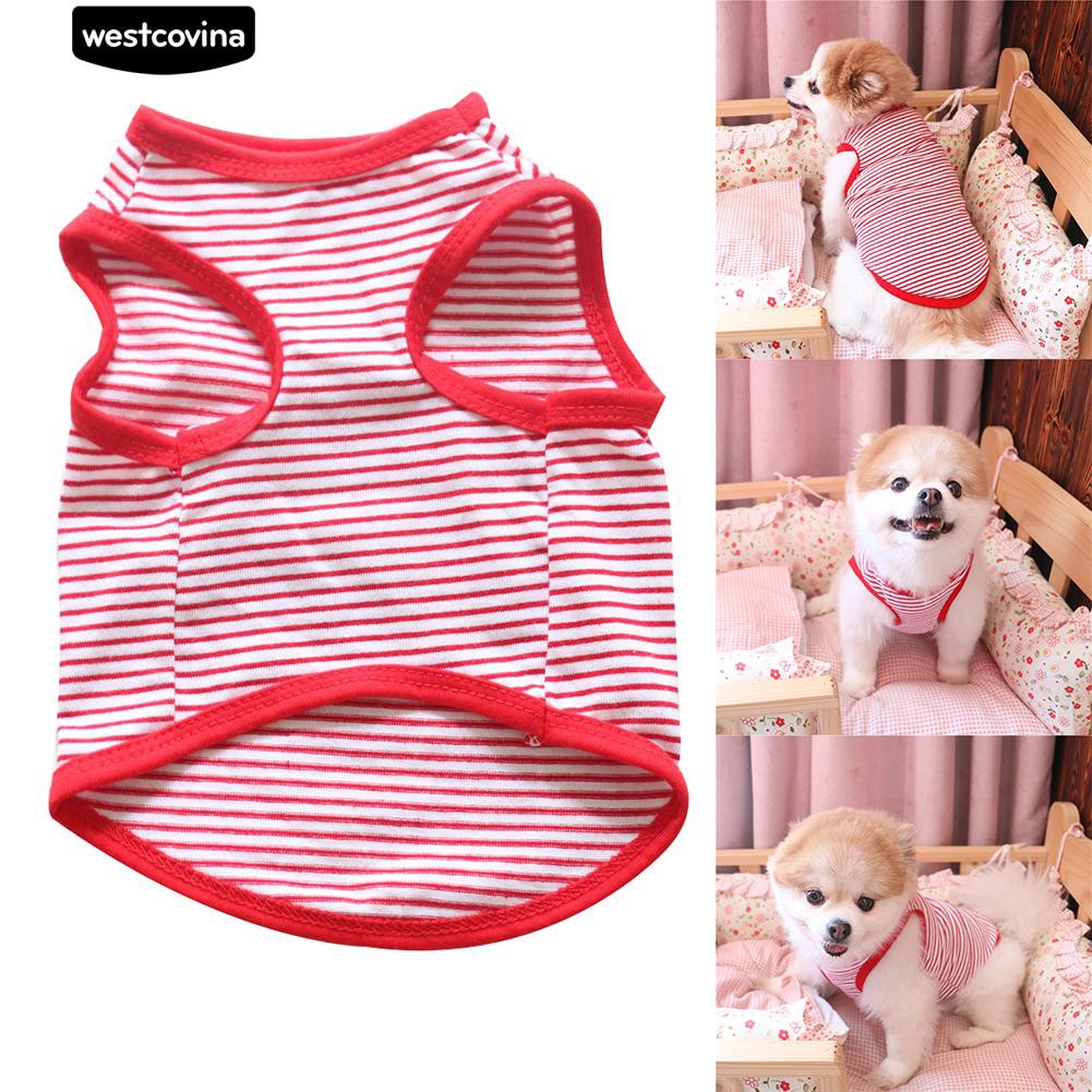 Áo Kẻ Sọc Mềm Mại Cho Thú Cưng