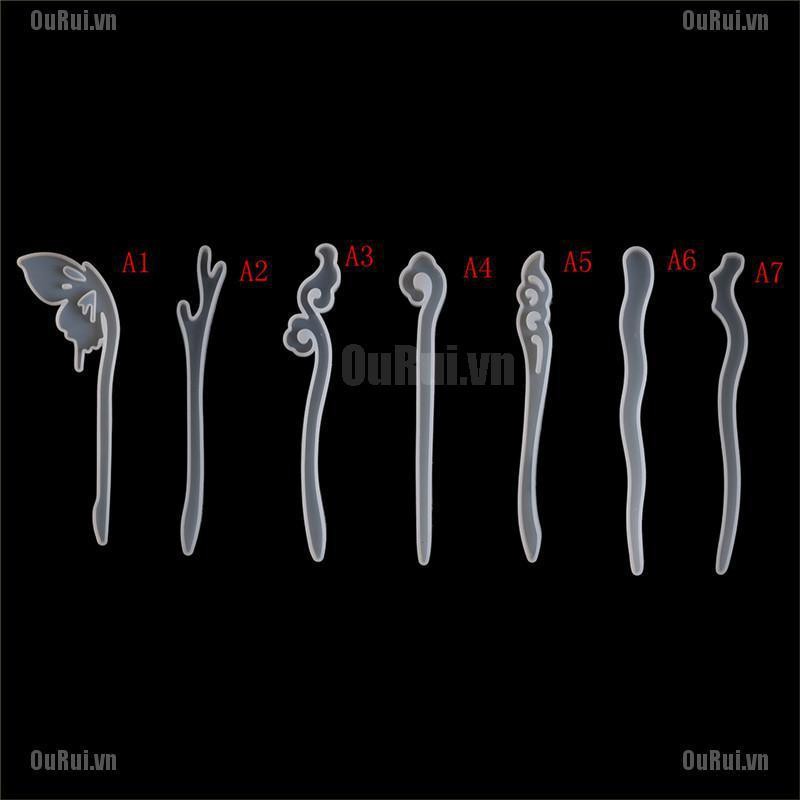 Trâm Cài Tóc Bằng Silicone Thời Trang