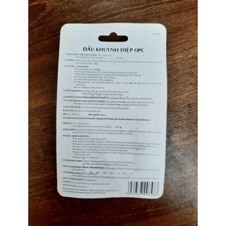 Dầu khuynh diệp OPC 25ml