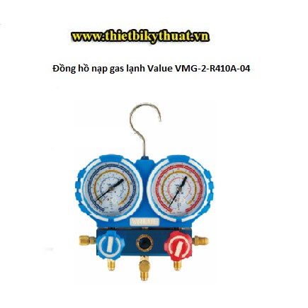 Đồng hồ nạp gas lạnh Value VMG-2-R410A-04