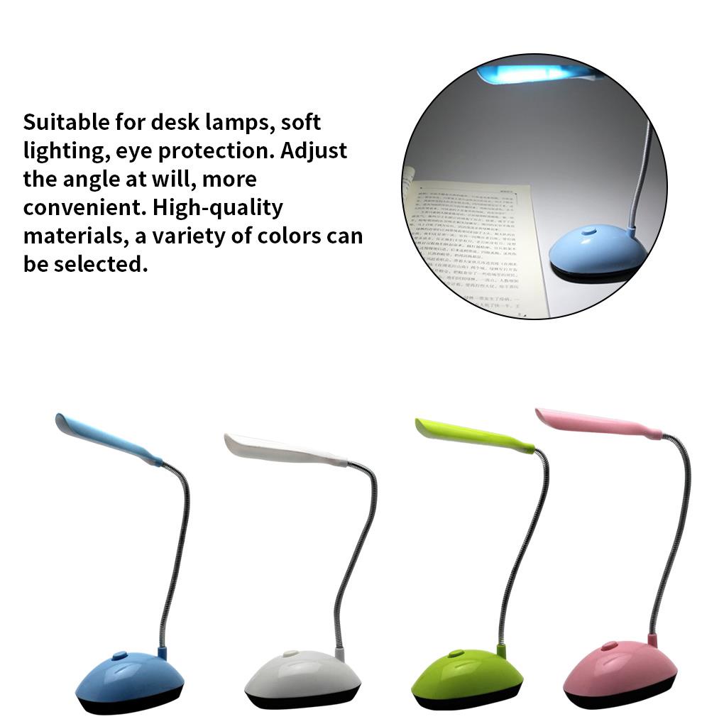 Đèn LED Đọc Sách Bảo Vệ Mắt Chạy Bằng Pin Màu Trắng Tiện Dụng